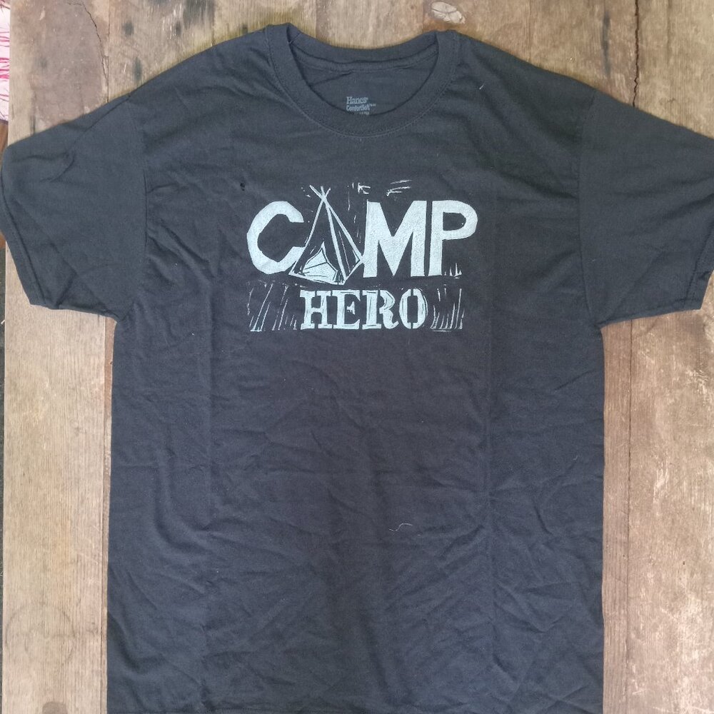 CAMP HERO Hand Printed